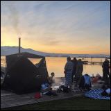 Sauna am See